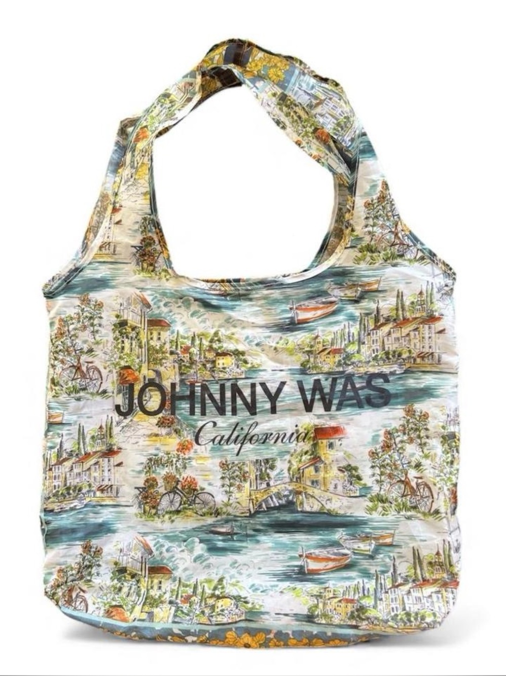 Johnny Was Tote Bag Vacation Print